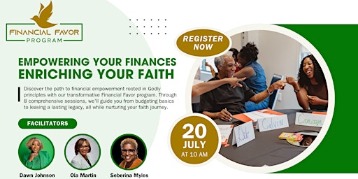 Primaire afbeelding van Financial Favor Program Session 4: Your Dreams