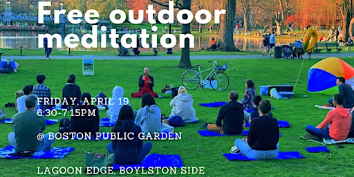 Immagine principale di Free Outdoor Meditation at Boston Public Garden 