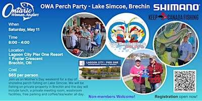 OWA Pier One Perch Party - Shore Fishing, Lunch, and Meet & Greet 2024 primary image