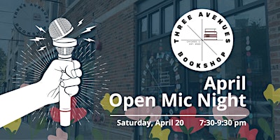May: Three Avenues Open Mic Night primary image