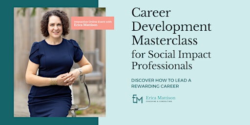 Career Development Masterclass for Social Impact Professionals primary image