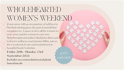Wholehearted Women Weekend