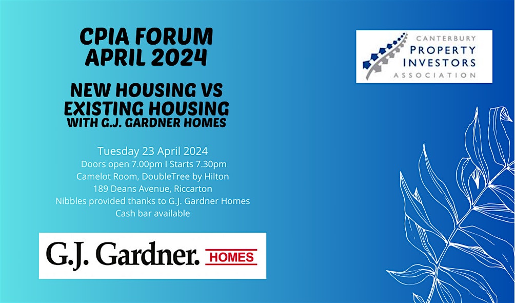 CPIA Forum April 2024 – G.J. Gardner Homes