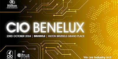 Imagem principal do evento CIO Benelux 2024
