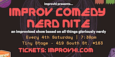 Hauptbild für Improv Comedy Nerd Nite