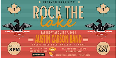 ROCK THE LAKE AT THE RED UMBRELLA INN! primary image