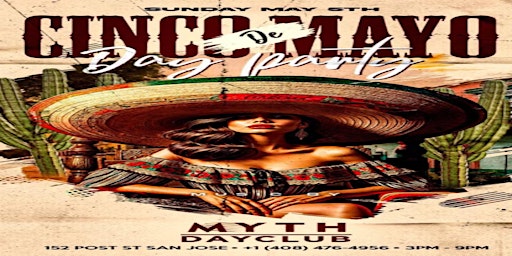 Imagen principal de CINCO DE MAYO | DAY PARTY | MYTH LOUNGE