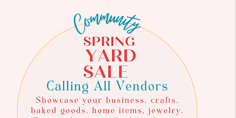 Image principale de Community Spring Yard Sale