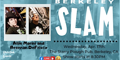 The Berkeley Slam ft. Allie Marini and Brennan DeFrisco primary image