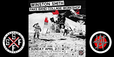 Winston Smith "Fake Band" Collage Workshop primary image