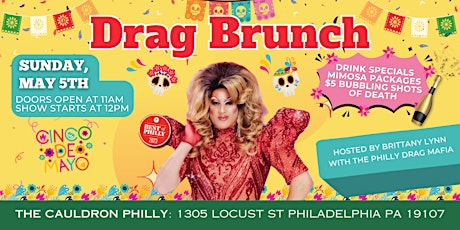 Imagen principal de Drag Brunch at The Cauldron: Cinco de Mayo!