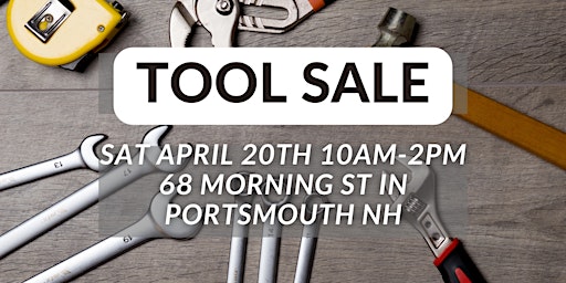 Tool Sale Fundraiser primary image