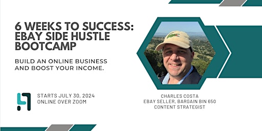 Imagem principal do evento 6 Weeks to Success: eBay Side Hustle Bootcamp