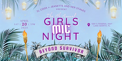 Imagem principal do evento 7th Annual Girls Mic Night