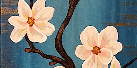 Modern Magnolia - Paint and Sip by Classpop!™