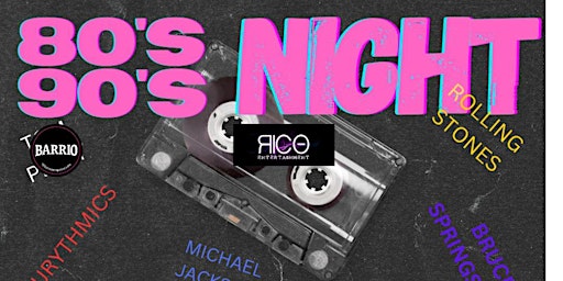 80s - 90s NIGHT primary image