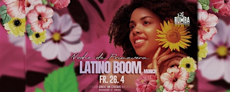 Imagem principal de LATINO BOOM MUNICH "Noche de primavera"