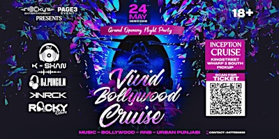 Imagen principal de VIVID - Bollywood Cruise Grand Opening Night Party - 24th May