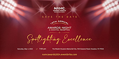 10th Annual NAMC Awards Night and Cocktail Reception