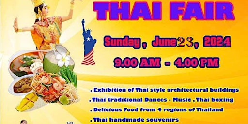 Thai Culture /Thai Dance/ Thai Music /Thai FoodFree admission , free park primary image