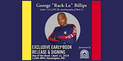 Love People Records Presents Rack Lo at Day of the Book Festival primary image