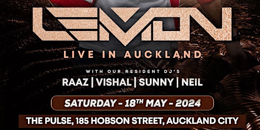 Immagine principale di DJ Lemon Live in Auckland City 