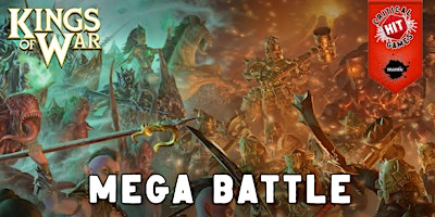 Imagem principal do evento Kings of War Mega Battle