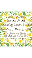Imagem principal do evento Quirky Crafters Spring Mini Charity Craft Show