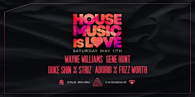 Immagine principale di House Music is Love. A House Music Day Party. 