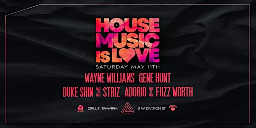 Immagine principale di House Music is Love. A House Music Day Party. 