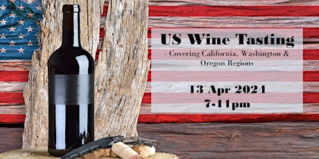 US Wine Tasting - California, Washington & Oregon Regions primary image