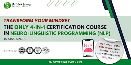 4-in-1 Neuro-Linguistic Programming Certification Course