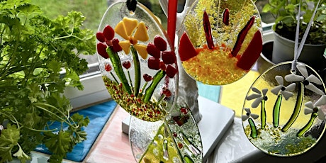 Fused Glass Suncatchers Workshop at Whitley Bay Big Local