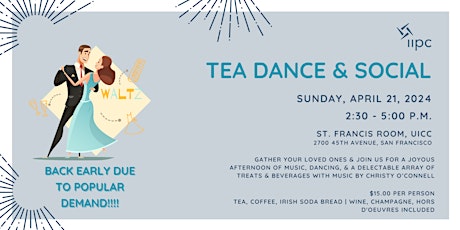 ARC Tea Dance and Social | April 21, 2024