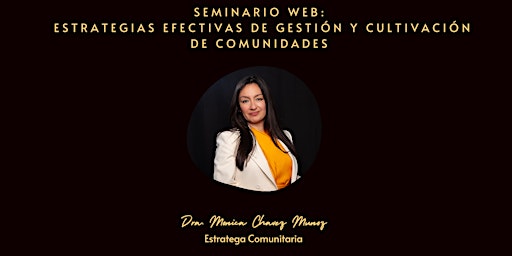 Imagem principal de Seminario Web: Estrategias Efectivas de Gestión de Comunidades