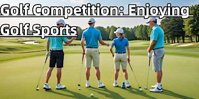 Golf Competition: Enjoy the game of golf primary image