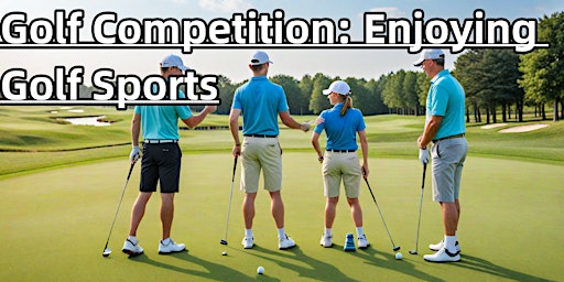 Golf Competition: Enjoy the game of golf  primärbild