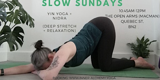 Imagem principal do evento SLOW SUNDAYS Yin Yoga + Nidra