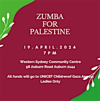 Image principale de Zumba for Palestine
