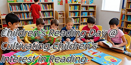 Imagem principal do evento Children’s Reading Day @ Cultivate children’s interest in reading