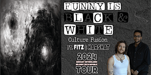 Funny is Black & White - Comedy Show in English | Prague primary image