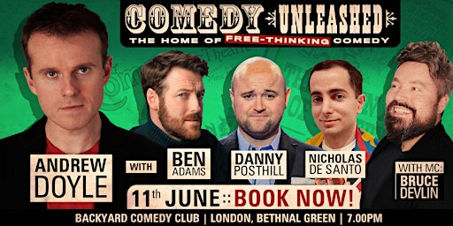 Immagine principale di Andrew Doyle at Comedy Unleashed 