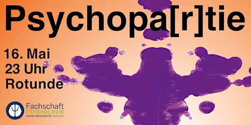 Imagem principal do evento Psychoparty - Fachschaftsparty Psychologie RUB