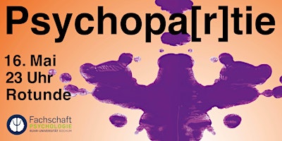 Hauptbild für Psychoparty - Fachschaftsparty Psychologie RUB
