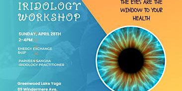 Imagem principal do evento Iridology Workshop