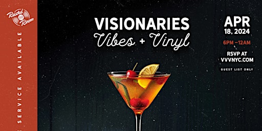 Imagem principal do evento Visionaries, Vibes, and Vinyl