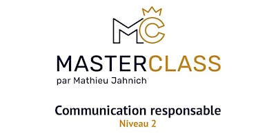 Imagen principal de Master Class Communication responsable niveau 2