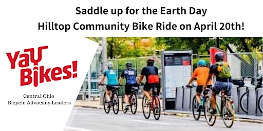 Imagem principal do evento Yay Bikes! Earth Day Community Bike Ride - Hilltop