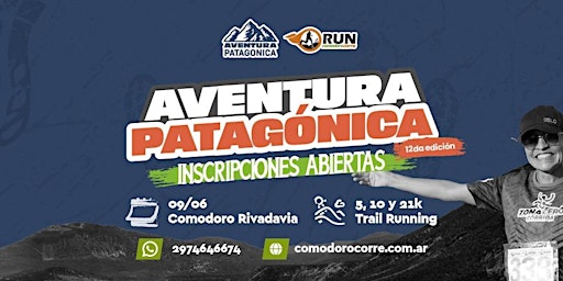 Imagem principal do evento Aventura Patagónica 2024 - 12da. Edición