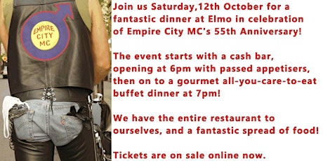 Empire City MC's 55th Anniversary Dinner primary image